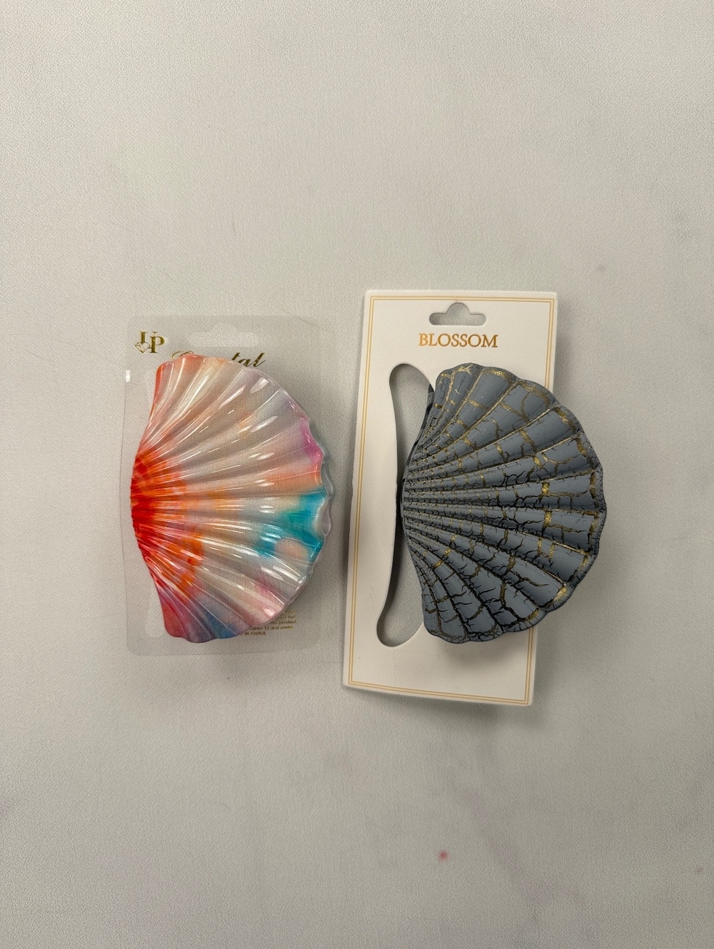 Blossom Shell Hair Clip Hair Clip Multi Contemporary Modern Statement Piece Set
